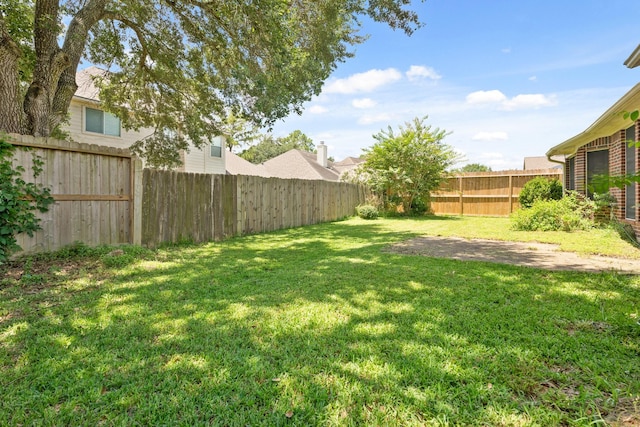 4146 S Webber Dr, Pearland, TX 77584 - view of fenced backyard