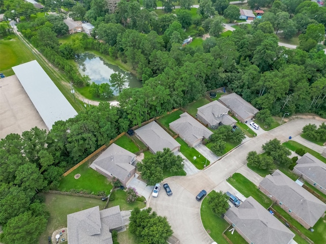 30914 Sweetwater Cir, Magnolia, TX 77355 - aerial view of residential area with a nearby body of water