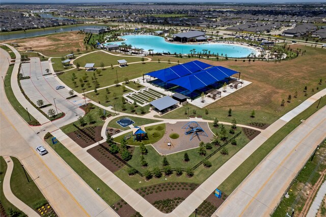 1100 Greenshank Dr, Katy, TX 77493 - aerial view of a large body of water