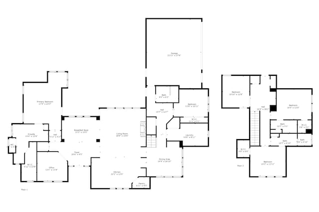 4419 Lea Ln, Fulshear, TX 77406 - view of floor plan / room layout