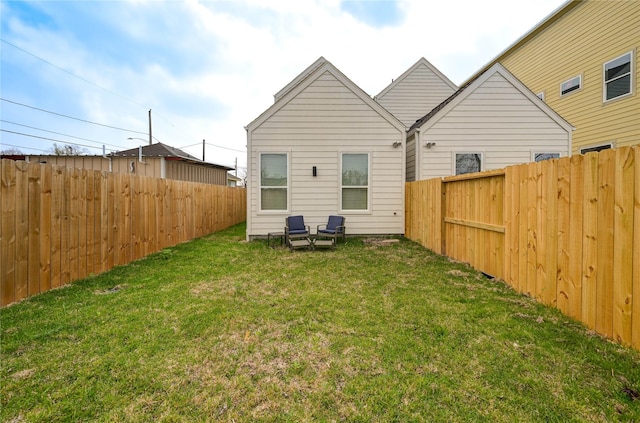4009 New Orleans St A/B, Unit A/B Houston, TX 77020 - back of house featuring a fenced backyard
