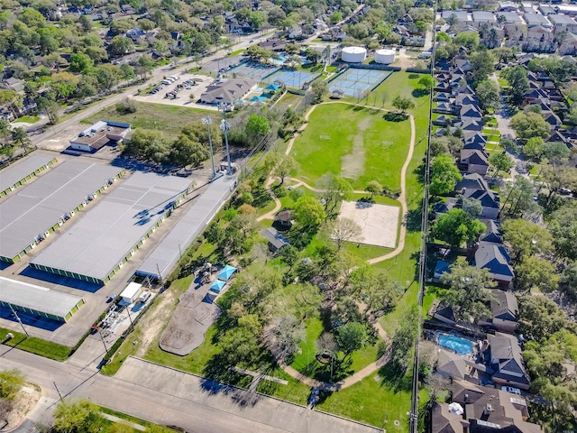 607 Ellingham Dr, Katy, TX 77450 - aerial view
