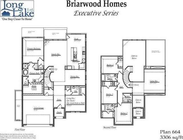 3106 Skerne Spring Dr, Spring, TX 77373 - view of property floor plan