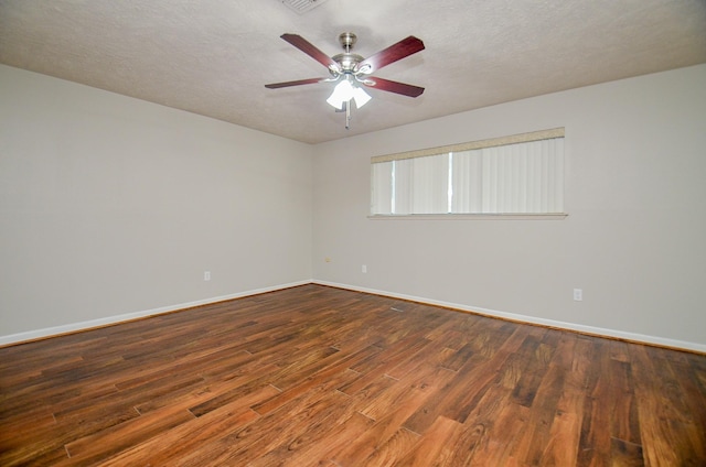22127 Kerryblue Dr, Katy, TX 77450 - spare room featuring wood finished floors and ceiling fan