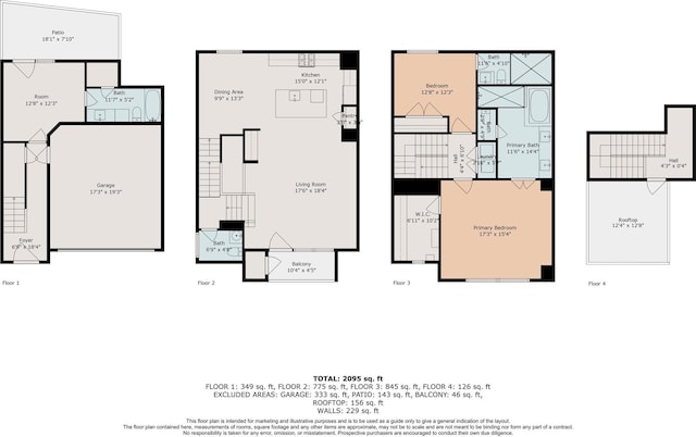 4102 Marina St, Houston, TX 77007 - view of room layout