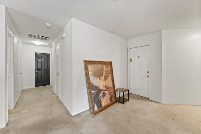 1327 Bartlett Cove Dr, Houston, TX 77067 - foyer featuring light colored carpet