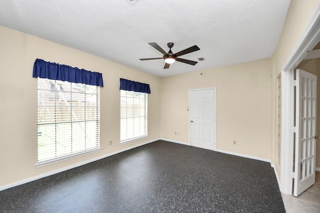 10503 Great Plains Ln, Houston, TX 77064 - unfurnished room with ceiling fan and baseboards