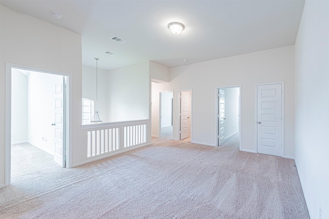 12610 Marley Hills Trl, Houston, TX 77089 - spare room featuring light carpet and a smoke detector