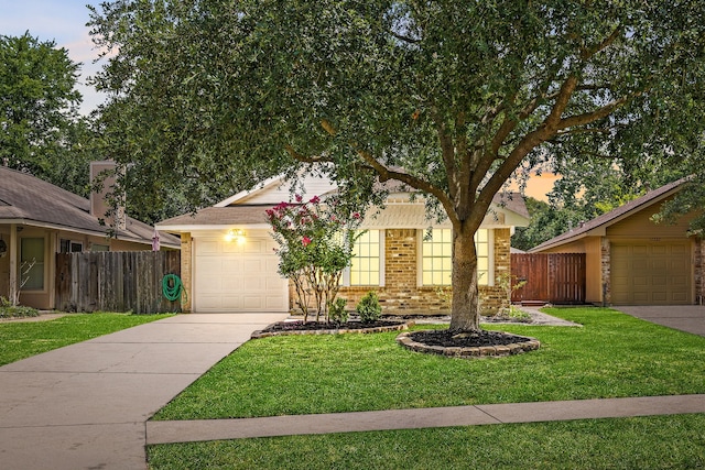12226 Westwold Dr, Tomball, TX 77377 - view of front of property with driveway, brick siding, and a garage