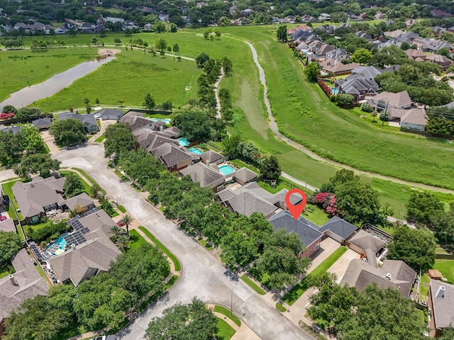 8639 Ballinger Dr, Houston, TX 77064 - aerial view of property and surrounding area with nearby suburban area