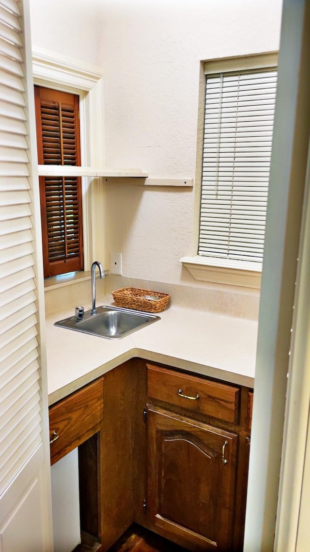 1600 Azalea St, Sweeny, TX 77480 - kitchen featuring a sink and light countertops