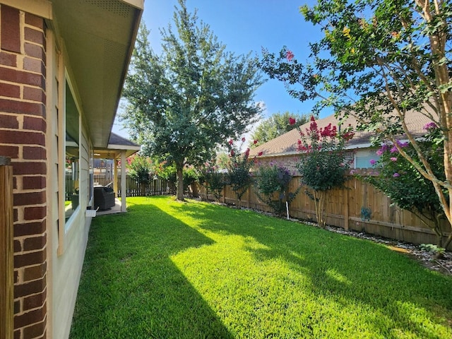 3514 Tulip Trace Dr, Spring, TX 77386 - view of fenced backyard