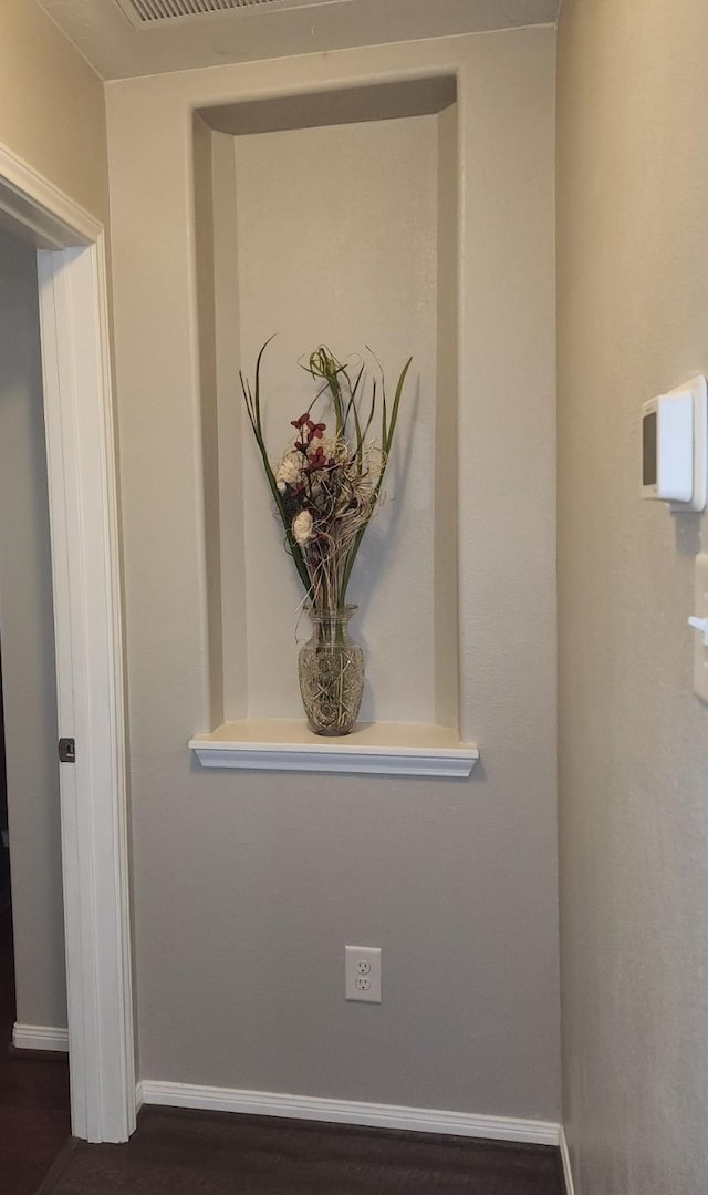 3514 Tulip Trace Dr, Spring, TX 77386 - detailed view of wood finished floors and baseboards