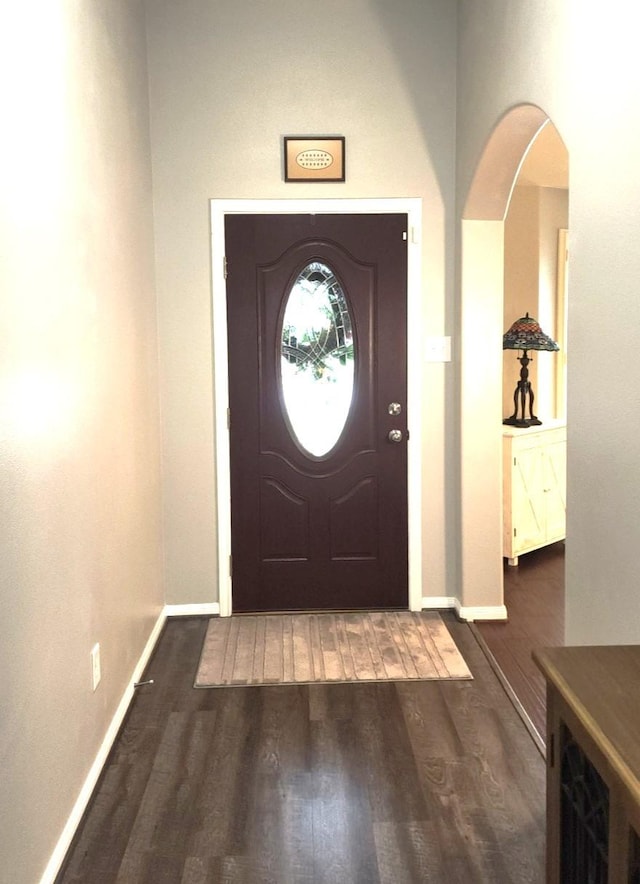 3514 Tulip Trace Dr, Spring, TX 77386 - entryway with wood finished floors and baseboards
