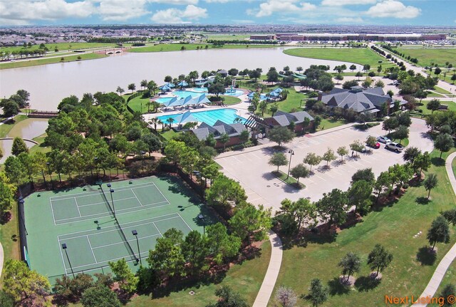 12415 Bunker Cove Dr, Cypress, TX 77433 - aerial view of a large body of water