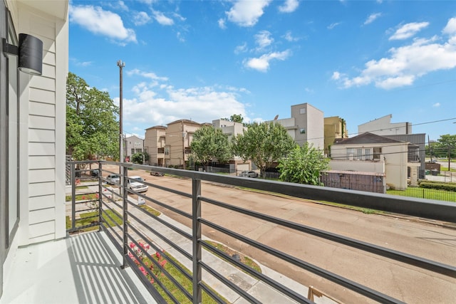 2103 Holman, Houston, TX 77004 - balcony with a residential view