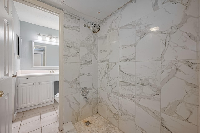 2110 Wilcrest Dr Unit 140, Houston, TX 77042 - full bath featuring a marble finish shower and vanity
