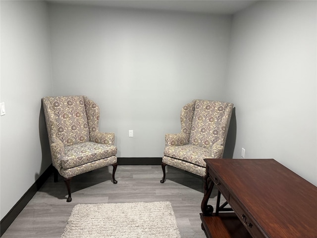 14306 Waterville Way, Houston, TX 77015 - sitting room featuring wood finished floors