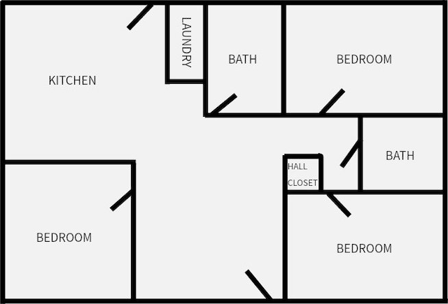 4523 Keystone St, Houston, TX 77021 - view of room layout