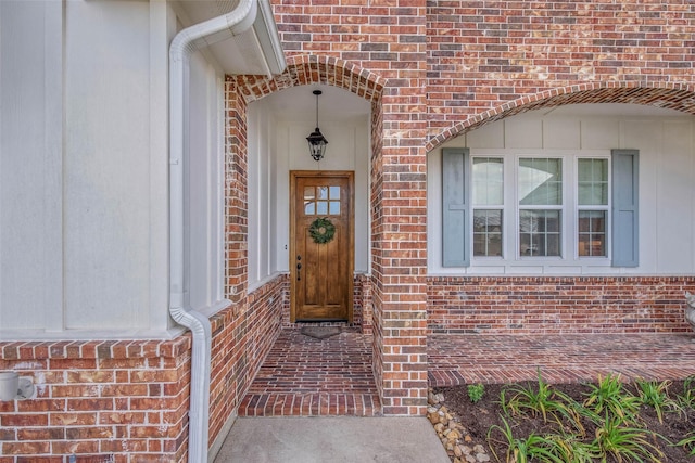 1929 Spanish Moss Dr, College Station, TX 77845 - property entrance with brick siding