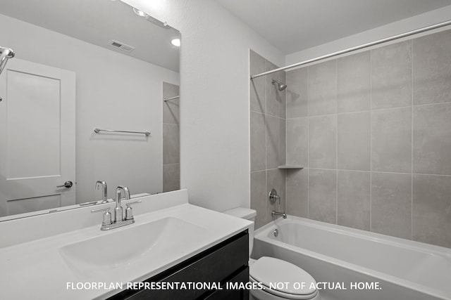 20626 Draper Rd, Tomball, TX 77377 - full bathroom with vanity and  shower combination