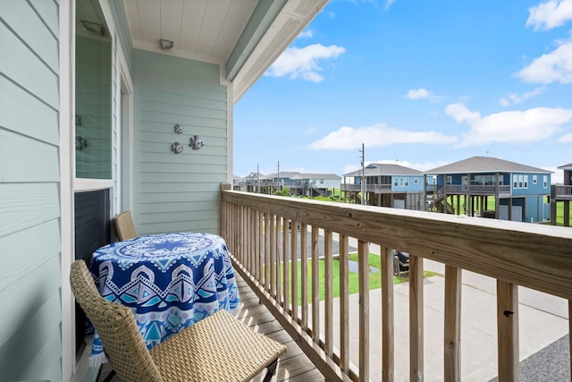 3292 Hidden Gold Prt, Bolivar, TX 77650 - balcony featuring a residential view