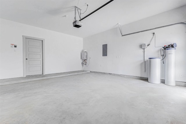 3026 Stock Orchard Ln, Houston, TX 77047 - garage featuring electric panel and a garage door opener