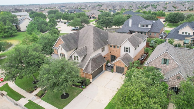 9303 Georgetown Glen Cir, Cypress, TX 77433 - aerial perspective of suburban area