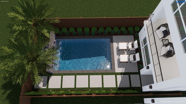 4705 Gibson St, Houston, TX 77007 - view of swimming pool