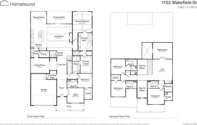 1132 Wakefield Dr, Houston, TX 77018 - view of floor plan / room layout