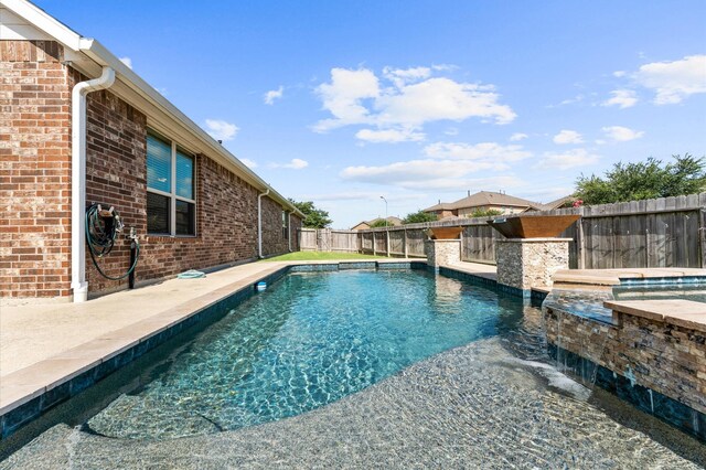 4330 Barchetta Trl, Katy, TX 77493 - view of pool featuring a fenced backyard and a patio