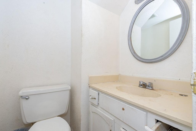 12254 Wild Pine Dr Unit A, Houston, TX 77039 - half bath featuring vanity and toilet