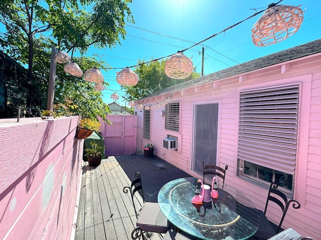 1309 55th St, Galveston, TX 77551 - view of deck