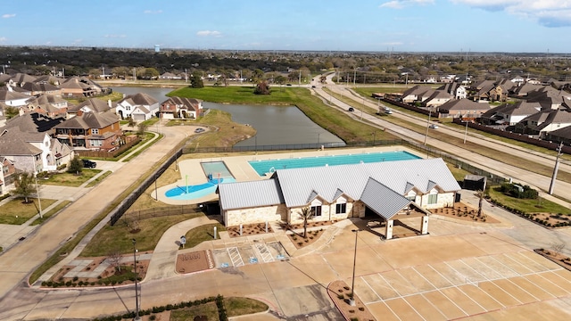 6226 Pelican Ridge Way, League City, TX 77573 - aerial perspective of suburban area with a nearby body of water