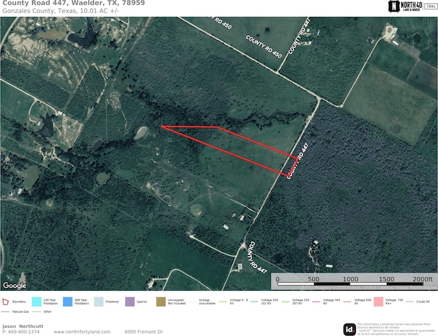 TBD County Road 447, Waelder, TX 78959