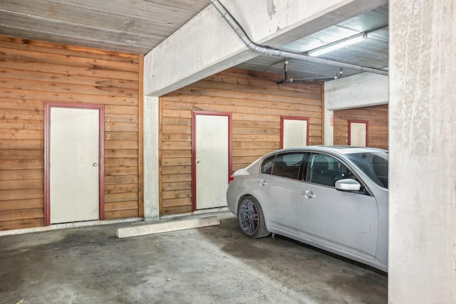 101 Stratford St Unit 103, Houston, TX 77006 - parking deck with wooden walls