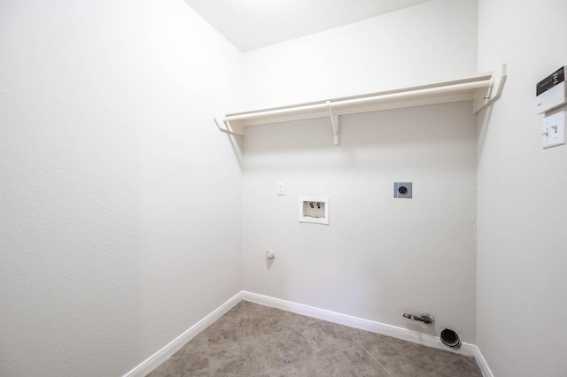 9911 Pierre Ct, Houston, TX 77089 - laundry room featuring gas dryer hookup, washer hookup, and electric dryer hookup