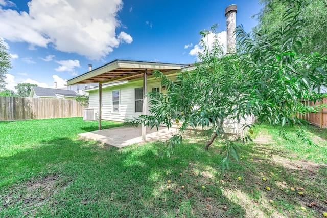 9911 Pierre Ct, Houston, TX 77089 - back of property with a patio area and a fenced backyard