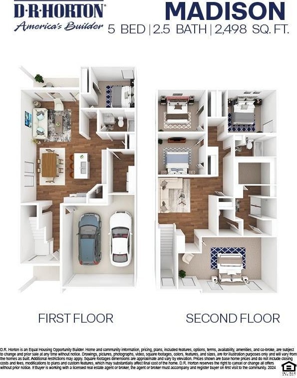 5434 Magnolia Heath Ln, Spring, TX 77373 - view of floor plan / room layout