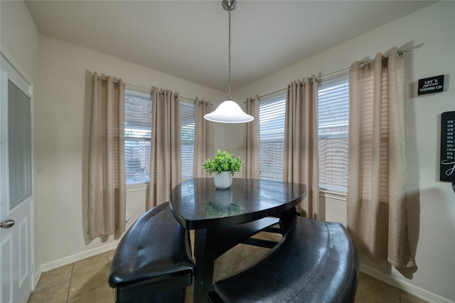4719 Echo Bay Dr, Baytown, TX 77523 - dining space featuring light tile patterned flooring