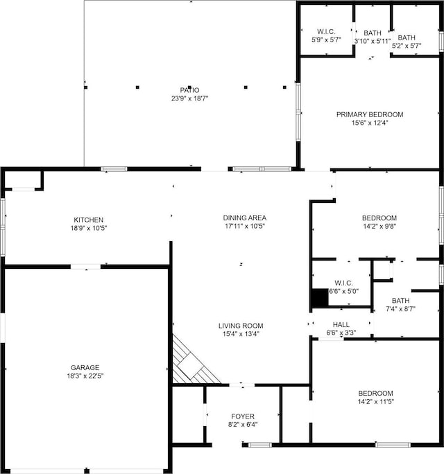 1517 Van Buren Dr, Deer Park, TX 77536 - view of home floor plan