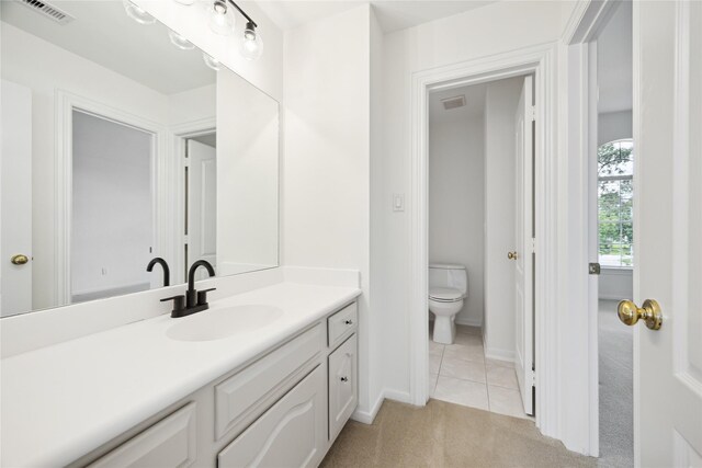 13418 Pristine Park Dr, Houston, TX 77041 - bathroom featuring vanity and tile patterned floors
