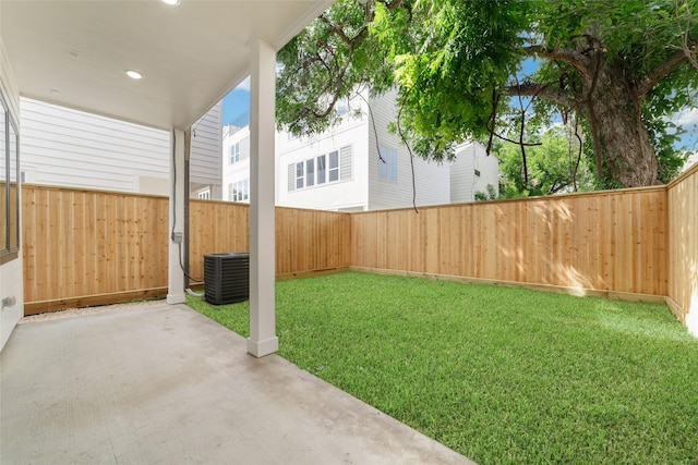 2109 Holman, Houston, TX 77004 - fenced backyard with a patio area