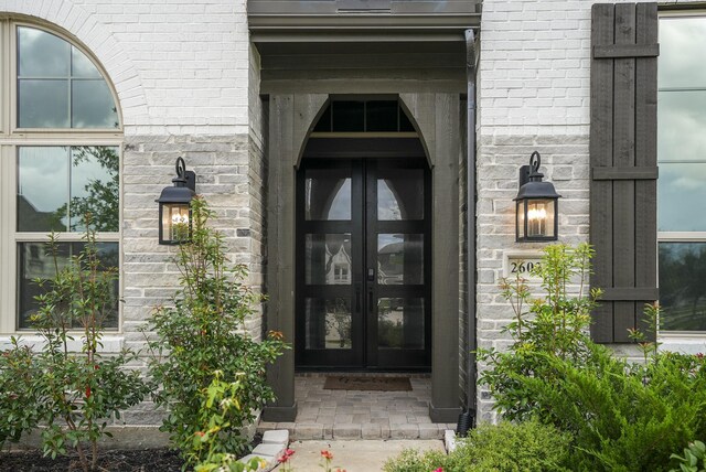 2603 Merlin Way, Katy, TX 77493 - property entrance featuring french doors