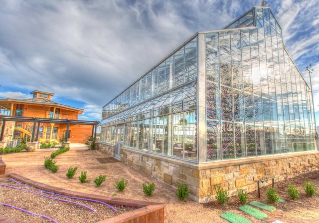 2603 Merlin Way, Katy, TX 77493 - view of yard with a greenhouse
