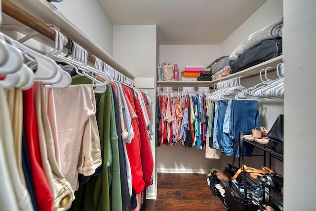 16223 White Star Dr, Houston, TX 77062 - spacious closet featuring wood finished floors