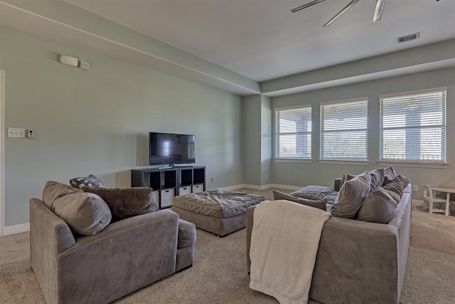 20210 Mariposa Blue Ln, Cypress, TX 77433 - carpeted living room featuring baseboards