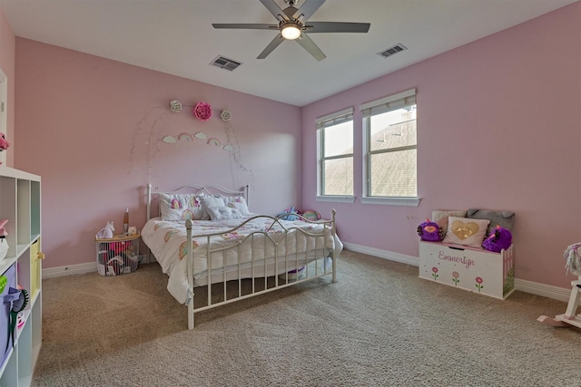 20210 Mariposa Blue Ln, Cypress, TX 77433 - bedroom featuring carpet flooring and a ceiling fan
