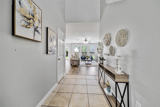22406 Cascade Springs Dr, Katy, TX 77494 - hallway with baseboards