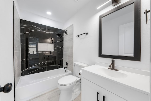 3112 Hays St, Pasadena, TX 77503 - full bath featuring vanity and washtub / shower combination